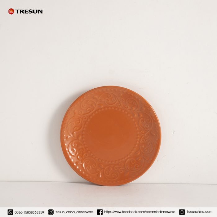 Embossed Color Glazed Dinnerware Set TRSC2504028 (1)