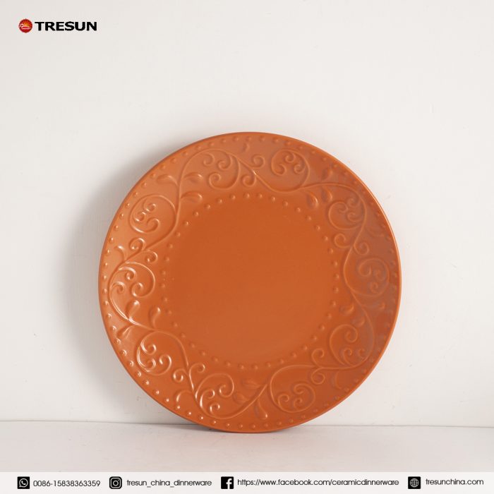 Embossed Color Glazed Dinnerware Set TRSC2504028 (1)