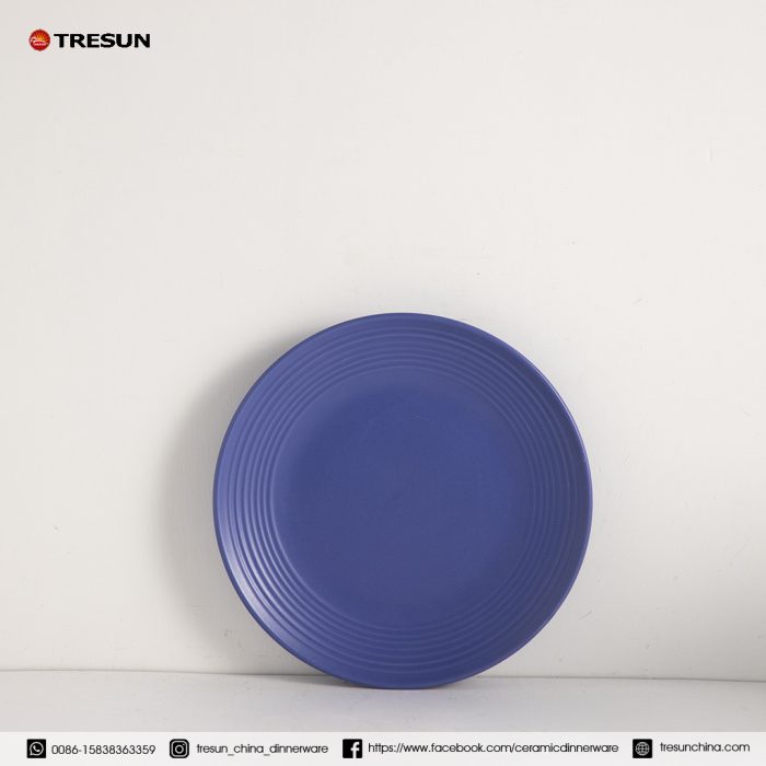 Stoneware Embossed Speckled Dinnerware Set TRSC2504027