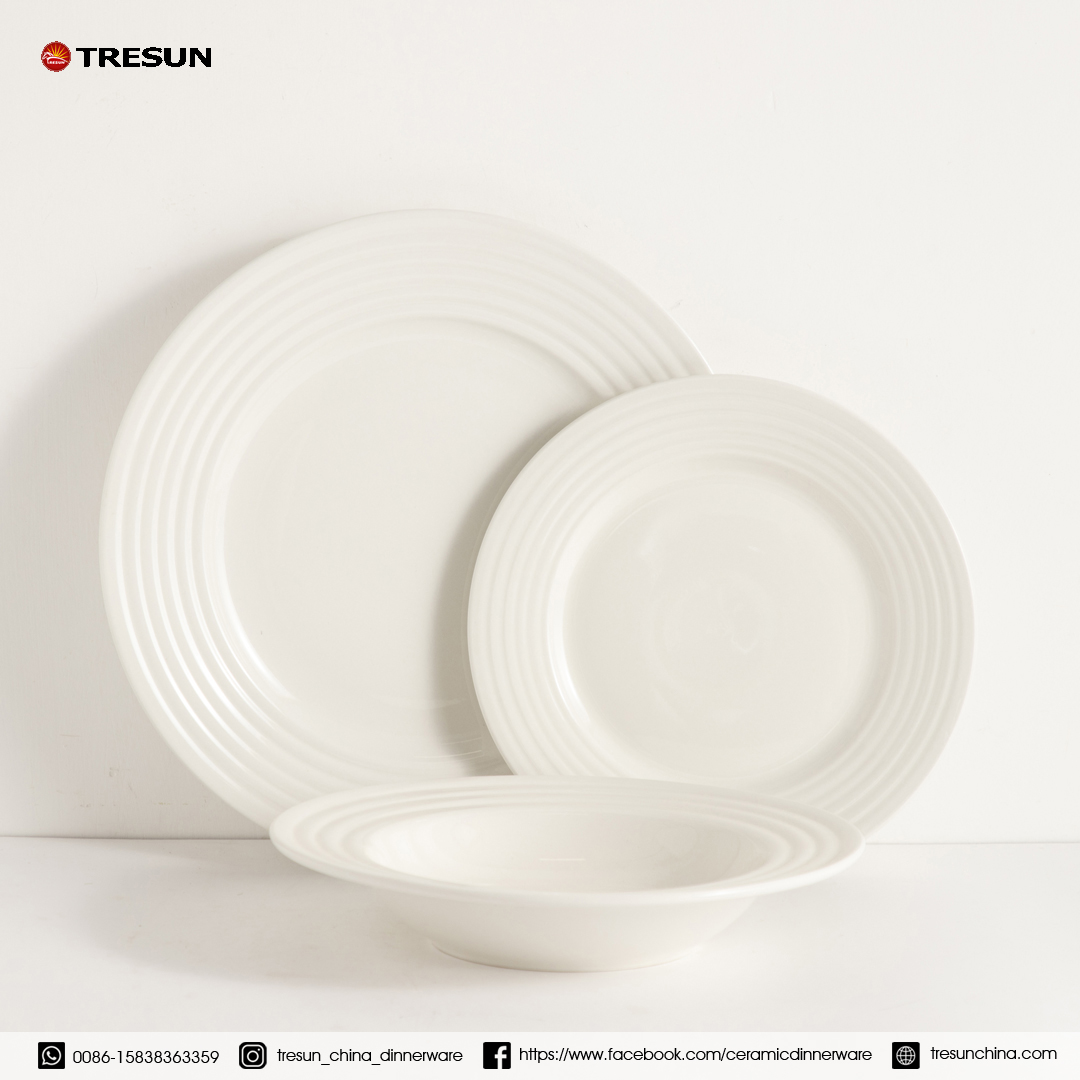 embossed porcelain dinnerware set TRPC2504002 (1)