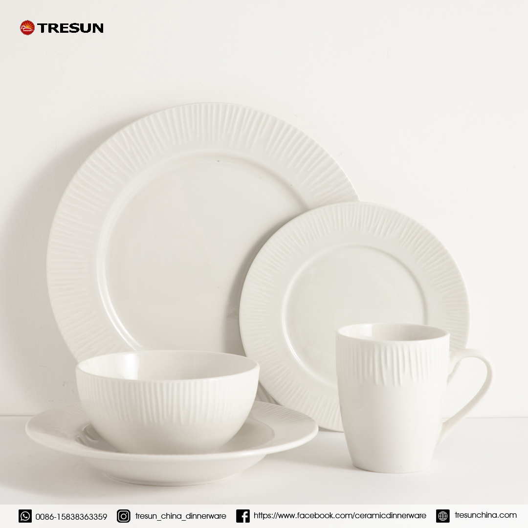 embossed porcelain dinnerware set TRPC2504003 (1)