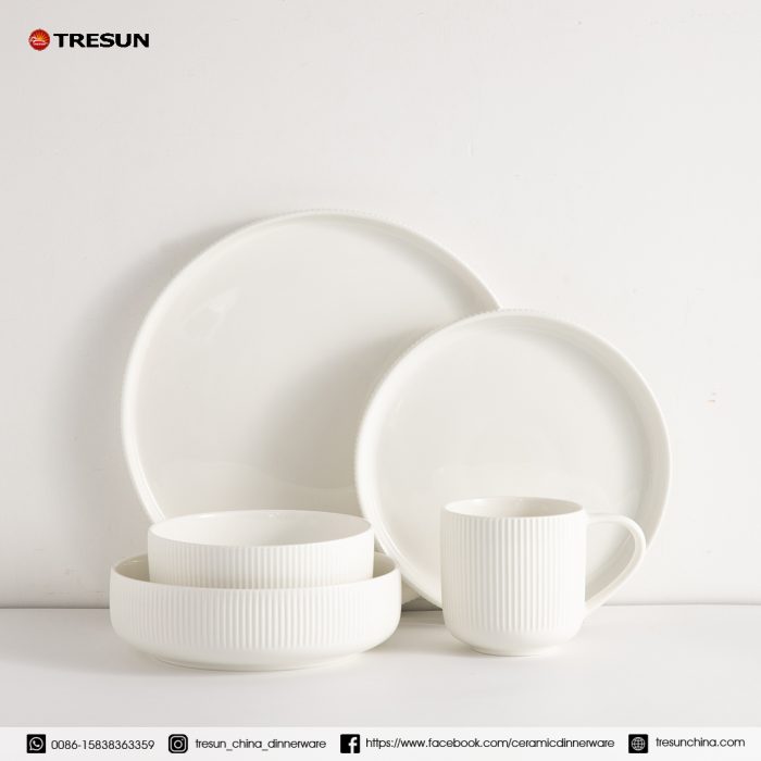 embossed porcelain dinnerware set TRPC2504008 (1)