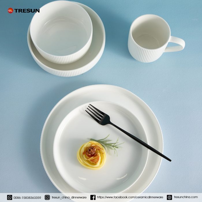 embossed porcelain dinnerware set TRPC2504008 (1)